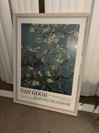 Decorative framed picture, wall art 1