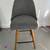 West Elm Set of 3 Grey Mid-Century Modern Bar Stools 1 thumbnail