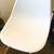 2 - Elon Series White Plastic  Chair with Wooden Legs modern/Retro. See pictures 2 thumbnail