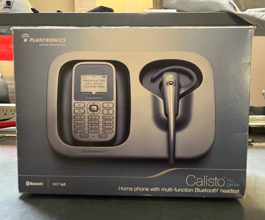 NEW IN BOX - Plantronics Calisto Pro Series Home Phone with Blutetooth 1