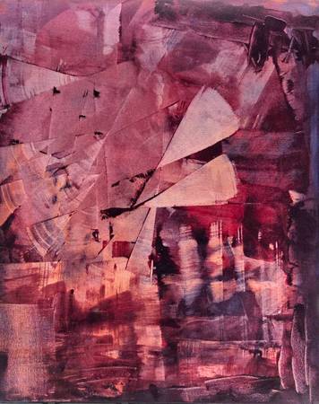 ABSTRACT  ORIGINAL PAINTING  20x24 1