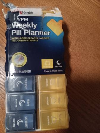 Weekly Pill Planner Case 1