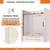 Firm Price! Brand New in a Box 59"x60" Sliding Frameless Tub Door 2 thumbnail