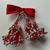 Christmas Tree Decorations-Hand Crafted-Crocheted/Beadwork Wreath 7 thumbnail