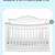 Brand new in box 4 in 1 crib and crib mattress 1 thumbnail