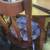 Kitchen table wood. With leaf. 4 chairs. 1 thumbnail