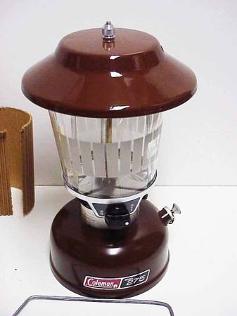 NOS Coleman 275 Farol con cerca de estacas cónica estaba en caja sellada 1982 - $300 (SE Salem)63435574787585123