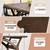70.9” Mid Century Modern Solid Wood Dining Table for 6-8, Rustic Farmhouse Sty 7 thumbnail