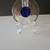 Paperweight, cobalt blue & clear glass 2 thumbnail