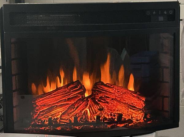 Fireplace electric 25 inch 1