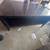 Hard wood coffee table with sliding doors 1 thumbnail