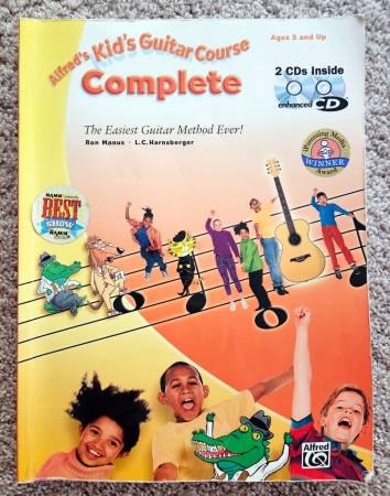 Alfred's Kid's Guitar Course Complete Songbook - missing 1 CD 1