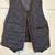 Custom Woman's Black Leather Vest 4 thumbnail