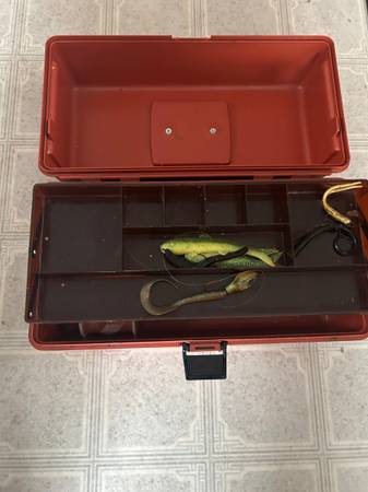 amish outfitters double sided tackle box Amish Outfitters Double-Sided Crankbait Tackle Box