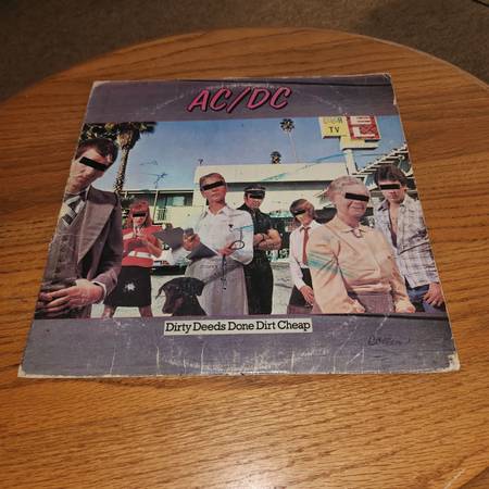AC/DC's iconic third studio album, Dirty Deeds Done Dirt Cheap. 1