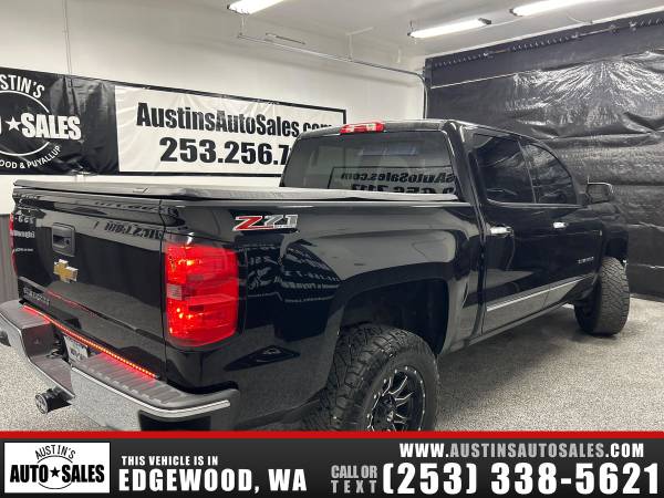 Lifted 2014 Chevrolet Chevy Silverado 1500 LTZ Crew Cab - $18,951 (Edgewood, WA)63470613084545124