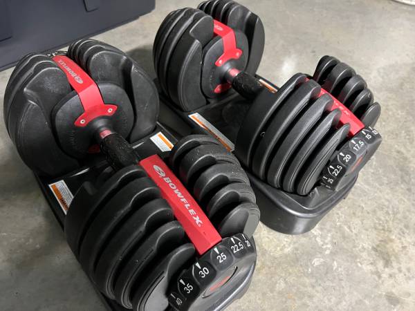 Bowflex SelectTech Dumbbells 552 Weights 1