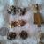 9 PAIRS OF VINTAGE EARRINGS 9 thumbnail