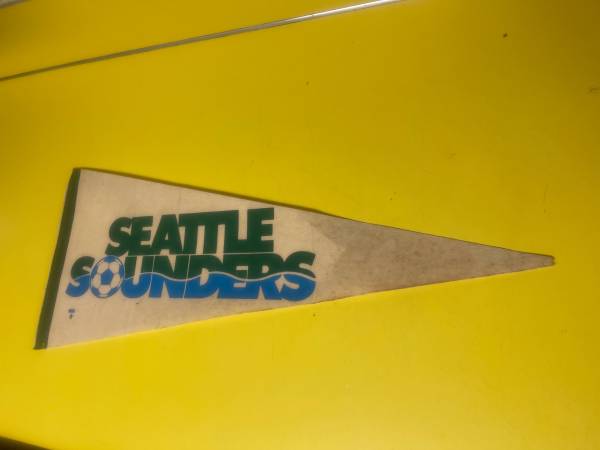 Vintage Seattle sounders banner 1970s 1