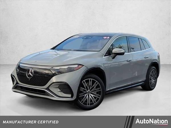 1 2023 Mercedes-Benz EQS AWD All Wheel Drive Certified Electric EQS 450 SUV 1