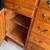 Keller Two Piece Vintage Hutch China Cabinet Buffet Server Sideboard Wood Bubble 7 thumbnail