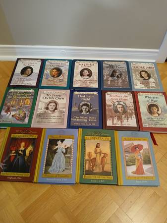14 hardcovers - DEAR CANADA / ROYAL DAIRIES 1