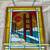 Framed Stained Glass Panel – Bridge & Sunset Scene (Golden Gate Inspir 3 thumbnail