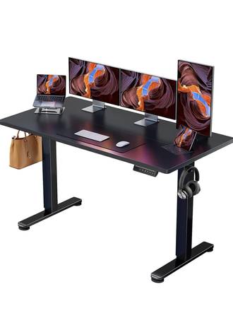 Height Adjustable Electric Standing Desk, 55 x 28 1