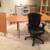 Ikea Left or Right Facing Beech L-Shaped Desk in Excellent Condition 7 thumbnail
