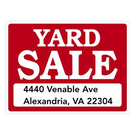 Yard sale 1