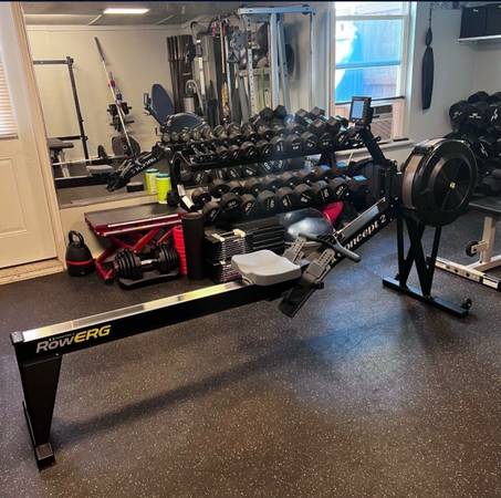 Concept 2 RowERG Tall Legs Model D PM5 Rower (Like New) 1