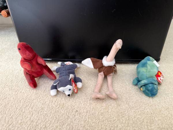 4 mini Ty babies McDonald Happy Meal toys 1