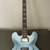 Epiphone Dave Grohl Dg-335 Signature Pelham Blue Repaired W/case 2 thumbnail