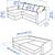 L Sectional Sofa with pull-out Bed + storage - Pick-up Only 5 thumbnail