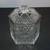 Rare Czech Hexagon Crystal Biscuit Jar 9 thumbnail