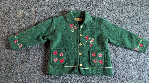 German Style Kids Wool Jacket 1