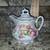 Vintage Porcelain P K Silesia Covered Creamer, Roses 2 thumbnail