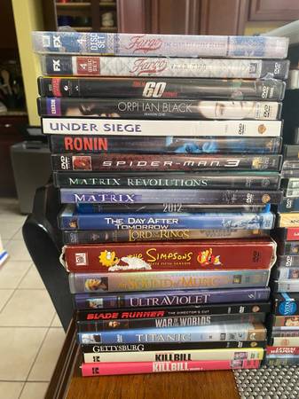 Collection of Over 75 Various DVDs (EC) (REDUCED) 1