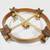 Artisan-Crafted Large Round Wooden Tabletop Candle Holder - 17" Diamet 9 thumbnail