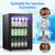 New Mini Fridge-80Can Beverage Refrigerator Soda or Beer, Independent Transparen 2 thumbnail