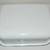 Rectangular VTG Enamel White Black Rimmed Wash Tub 17" x 12" x 4..5" 7 thumbnail
