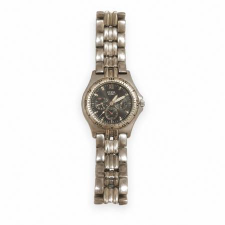 GUESS Silver-Tone Multi-Dial Watch — Sold As-Is 1