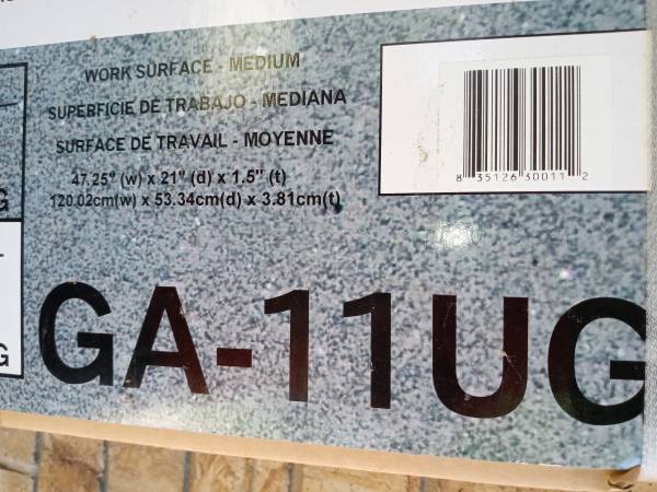 GA-11UG Ulti MATE Work Surface, Worktop, TOP, Workbench TOP - $40 (canton)62972002305283123