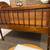 Antique 1860's Solid Walnut Crib 5 thumbnail