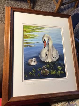 Limited Edition Print/ Swans 1
