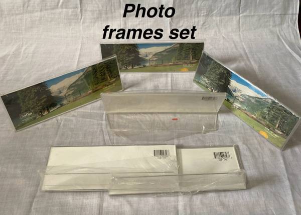 New Panoramic and 5x7 Pictures Frames Set 1