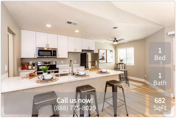Comfortable 1 bed, 1 bath, prime location! 1