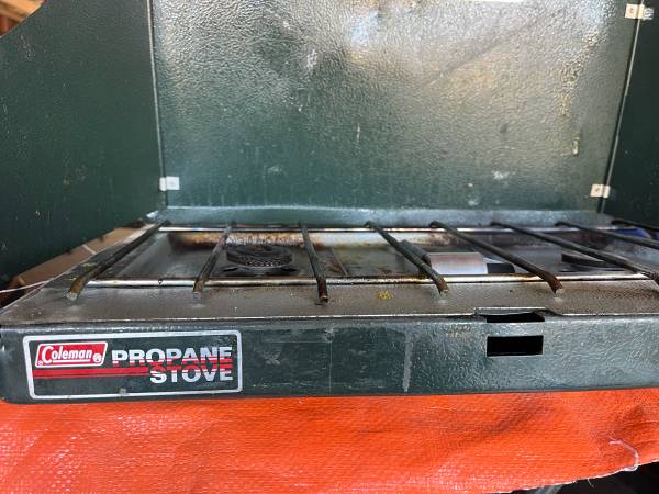 Coleman propane double burner cooktop 1