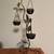 Five Decorative Hanging Votive Candle Holders - 3 and 4 Candle 10 thumbnail