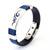 Firm Price! Brand New in a Package Stainless Steel/Rubber Bracelet 1 thumbnail